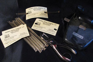 Honey stick business card