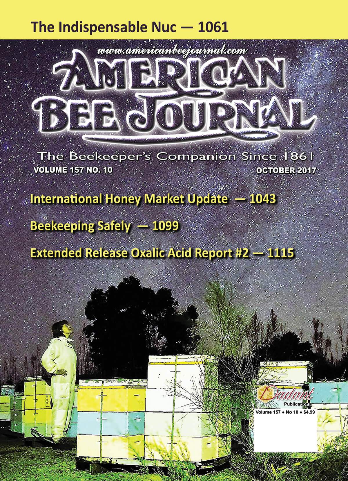 The American Bee Journal - A Publication About Bees And Beekeeping