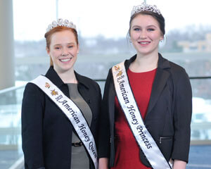 American honey queen and princess