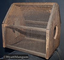 Old Package Bees Container