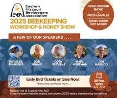 EASTERN MO BEEKEEPERS ASSOCIATION SPEAKER LINEUP IMAGE