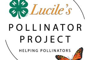 Lucile's Pollinator Projects Helping Pollinators Logo